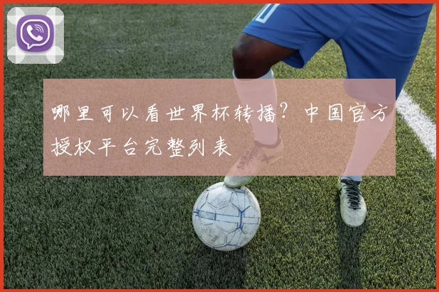 哪里可以看世界杯转播？中国官方授权平台完整列表