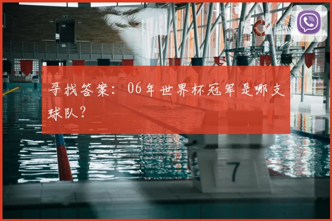 寻找答案：06年世界杯冠军是哪支球队？